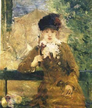 Berthe Morisot Dame a L ombrelle Sweden oil painting art